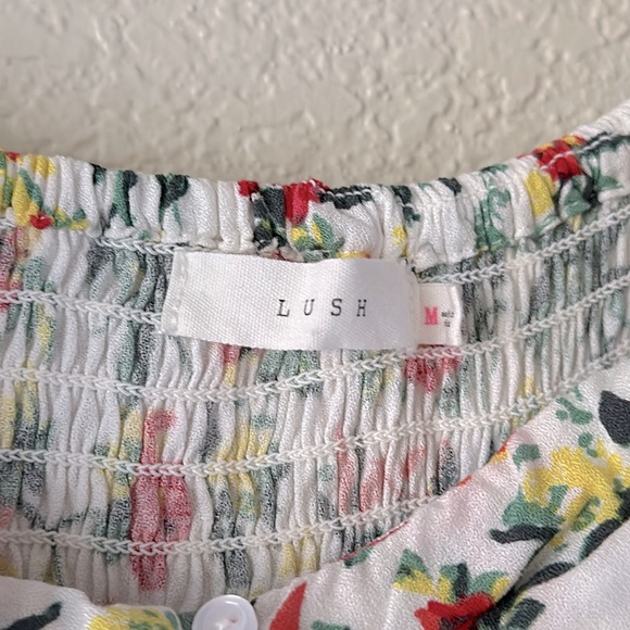 Lulus Easy on the Eyes Cream Floral Print Off-the-Shoulder Maxi Dress - Picture 4 of 12